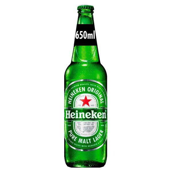Heineken Lager Beer 650ml Bottle – Willesborough Budgens
