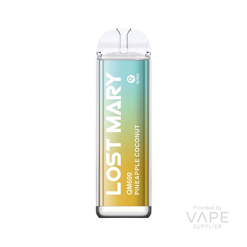 Lost Mary QM600 Disposable Vapes Pineapple Coconut 20mg