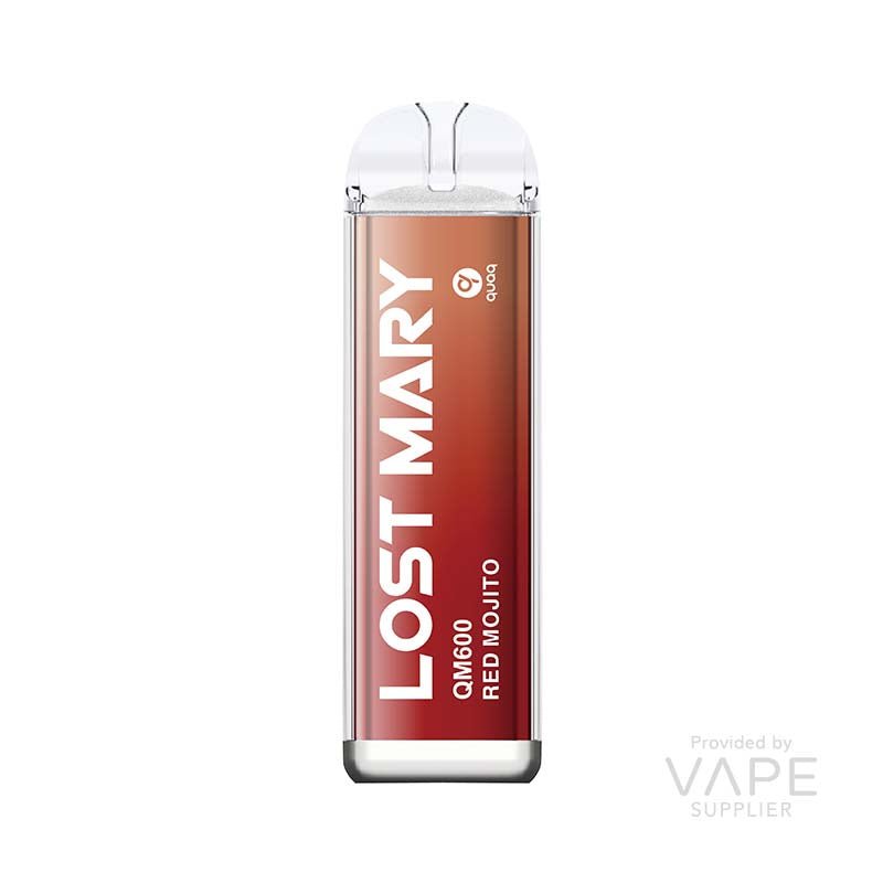 Lost Mary QM600 Disposable Vapes Red Mojito 20mg