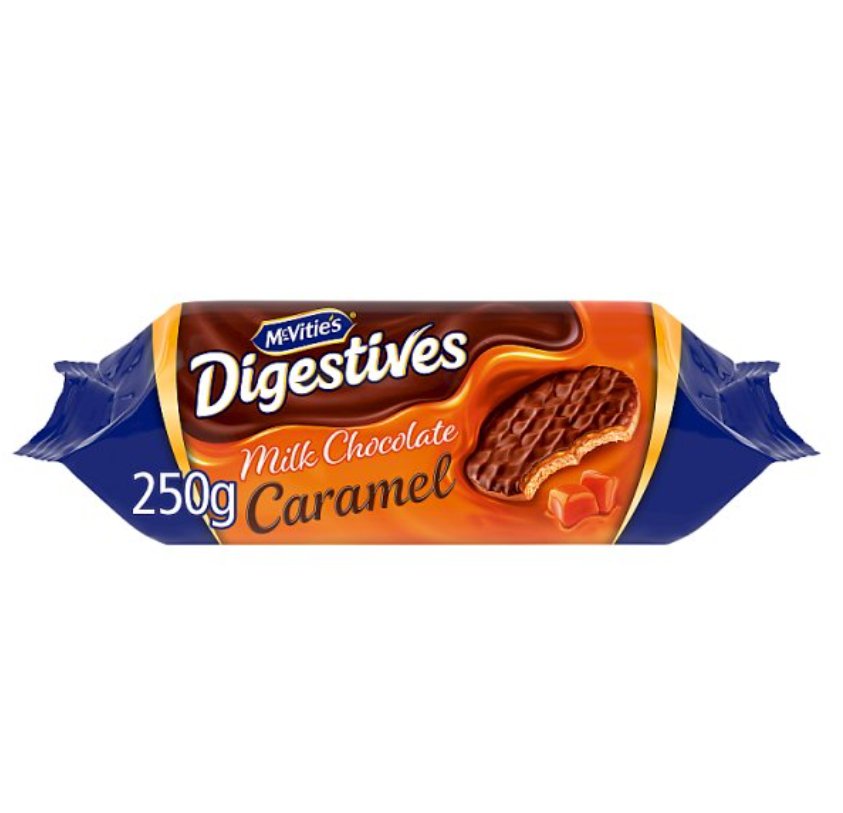 Digestives Milk Chocolate the Caramel One Biscuit 250g