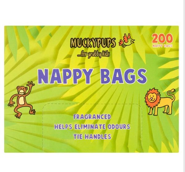 Muckypups 200 Nappy Bags