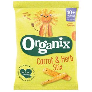 Organix Carrot and Herb Stix 10+ Months 15g