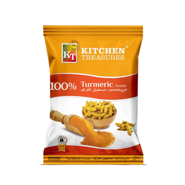 KITCHEN TREASURES TURMERIC POWDER 400G
