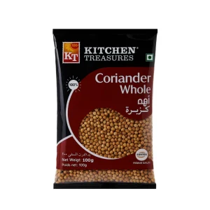 Kitchen Treasures Whole Coriander 100g